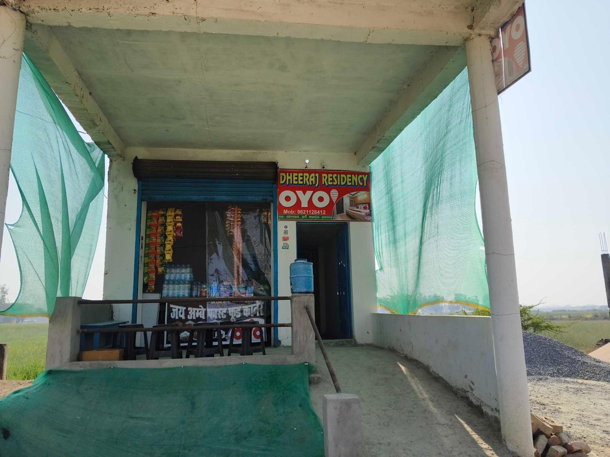 Hotel O Dheeraj Residency Bela Pratapgarh Eksteriør billede